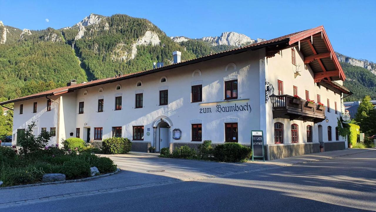 Wirtshaus Zum Baumbach Hotell Aschau im Chiemgau Eksteriør bilde